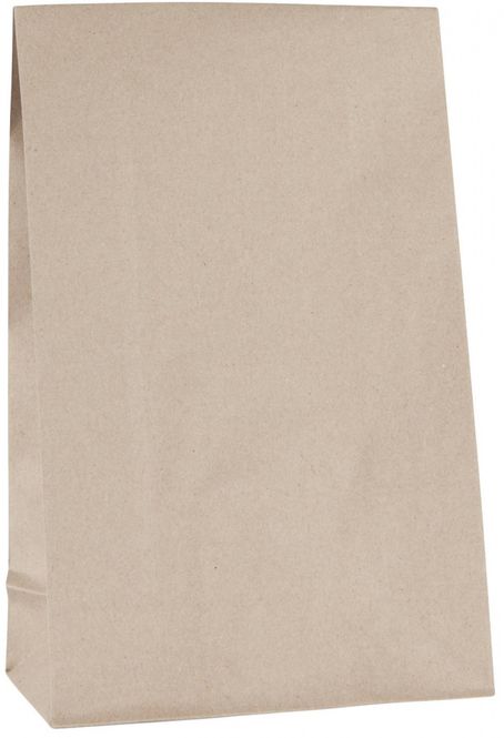 Hovedbilde Papirpose med flat bunn 12 stk - l  | IB Laursen