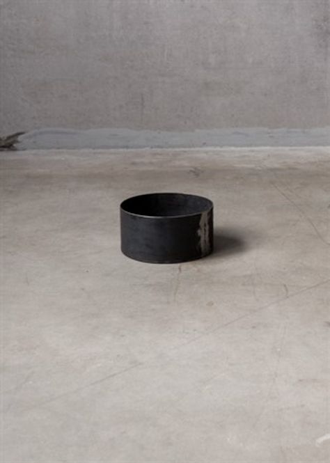 Hovedbilde Rund potte i corten - 20cm | Unik by Hand 