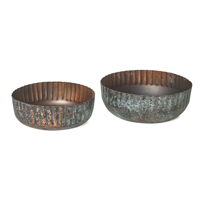 Hovedbilde Gunilla lav potteskjuler i Zink, liten - I am ...