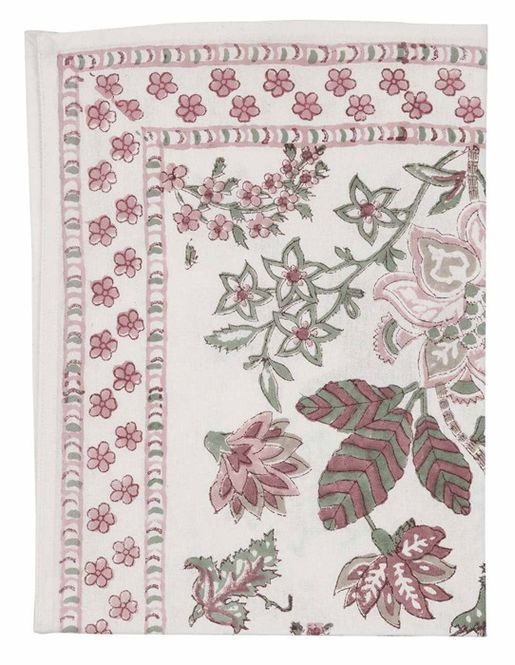 Hovedbilde Floral Ruby kjøkkenhåndkle - Chamois