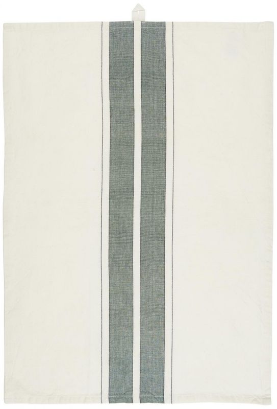 Kjøkkenhåndkle med grønne striper | IB Laursen