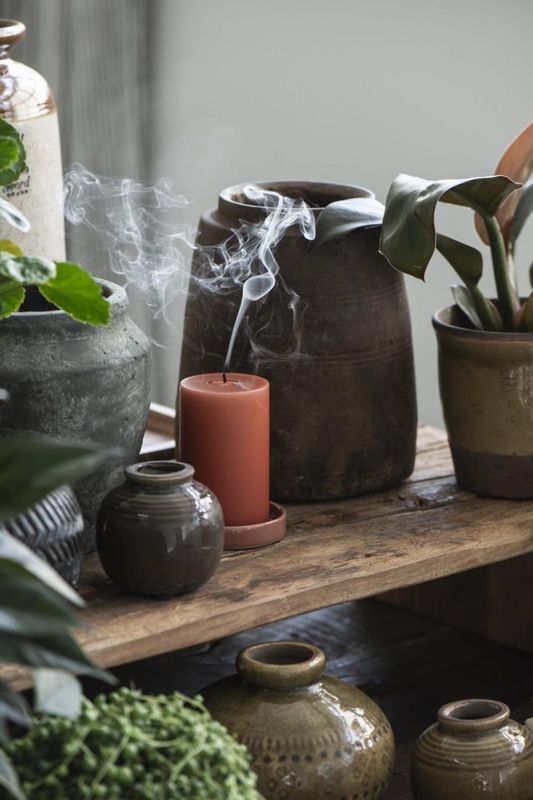 Kubbelys terracotta H: 7cm | IB Laursen