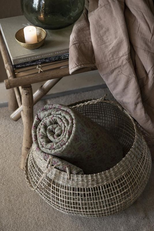 Kurv i sjøgress med hank - m | IB Laursen